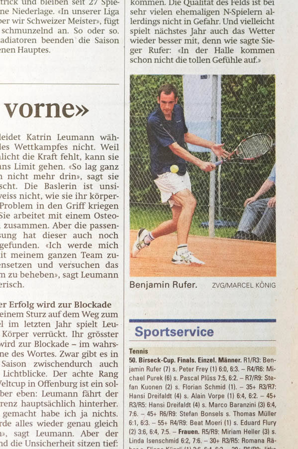 Portfolio - Pressearbeiten | Photography by MediaBal Basel (Fotograf: Marcel König)